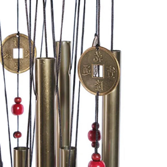 Large Metal Wind Chime Tubes & Church Bells