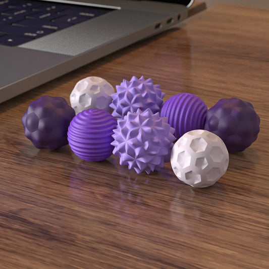 Silicone Magnetic Sensory Balls